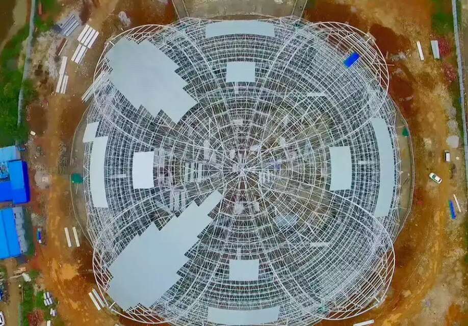 蛟河体育馆网架